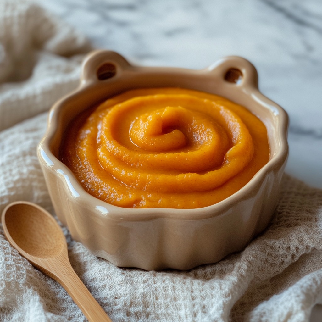 Puré de brócoli y zanahoria - Imagen: Blanca Campos