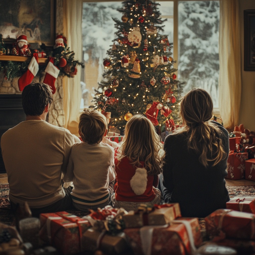 Familia en Navidad - Imagen: Blanca Campos