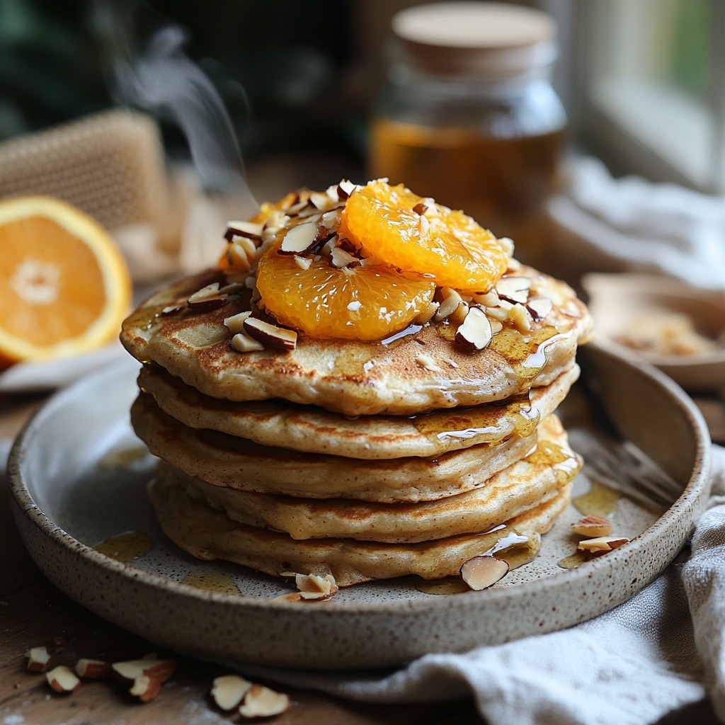 Pancakes con naranja - Imagen: Blanca Campos