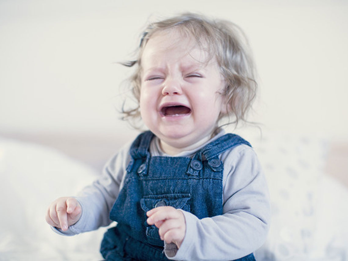 niña llorando