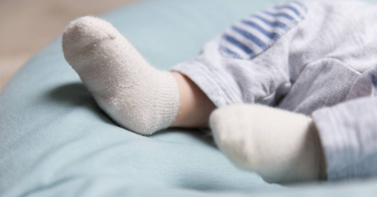 Acrocianosis o piel azul en el bebé: ¿por qué ocurre?