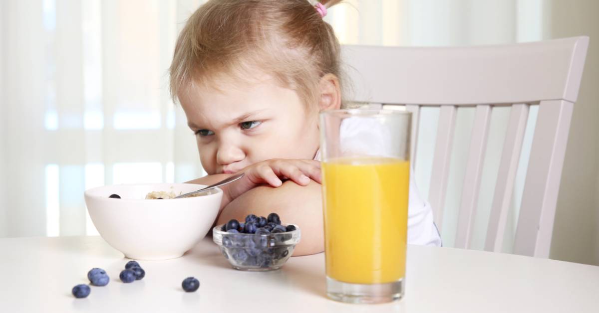 El síndrome del plato vacío para que los niños coman: ¿es efectivo?