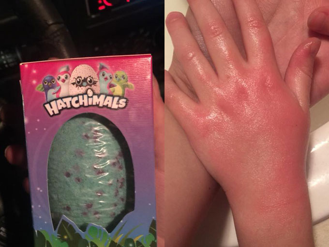 ¡Cuidado con los productos con los que bañamos a los pequeños!