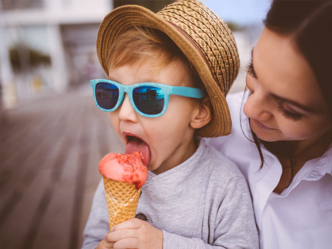 Helados y niños: 10 datos que debes conocer