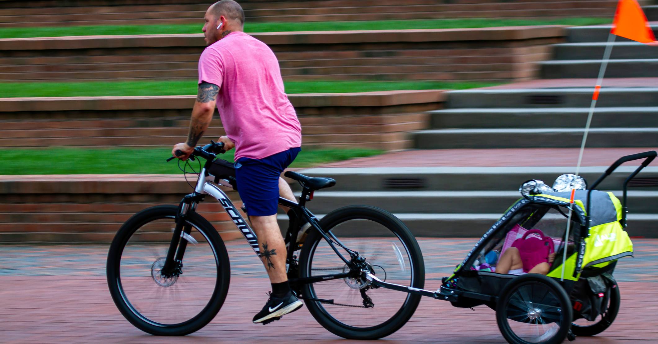 Remolques infantiles para la bicicleta: normas de uso