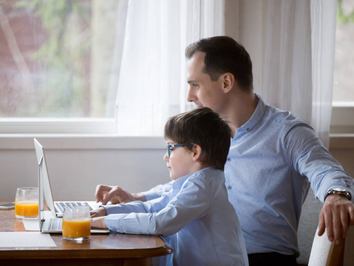 padre e hijo