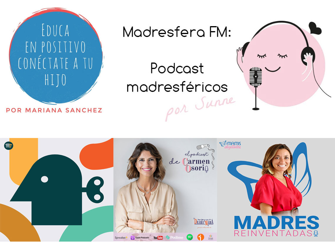 selección de varios podcast