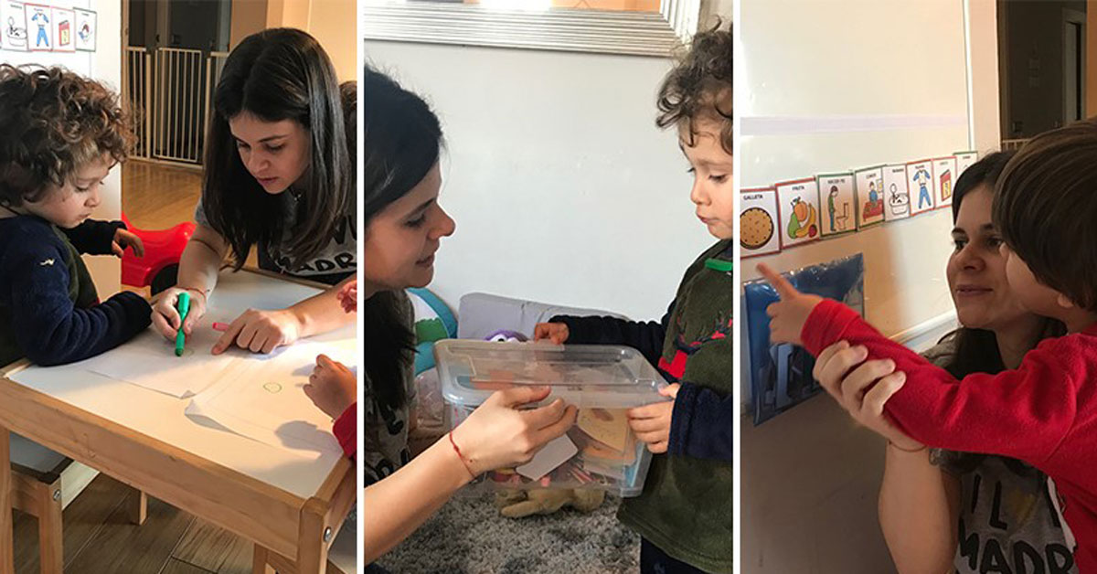 ¿Cómo es un día normal en la vida de una familia con dos niños con TEA?