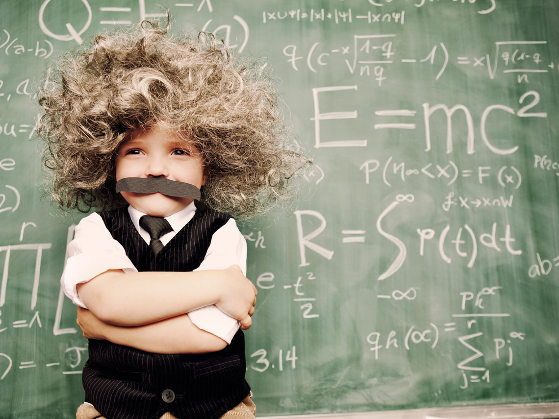 niño inteligente