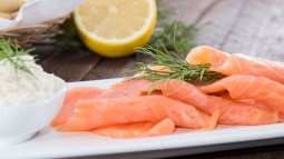 tapa de salmón ahumado