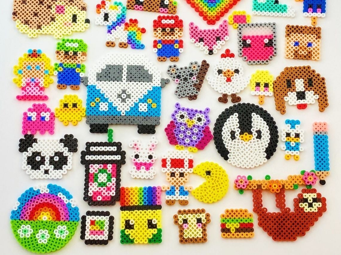 plantillas hama beads
