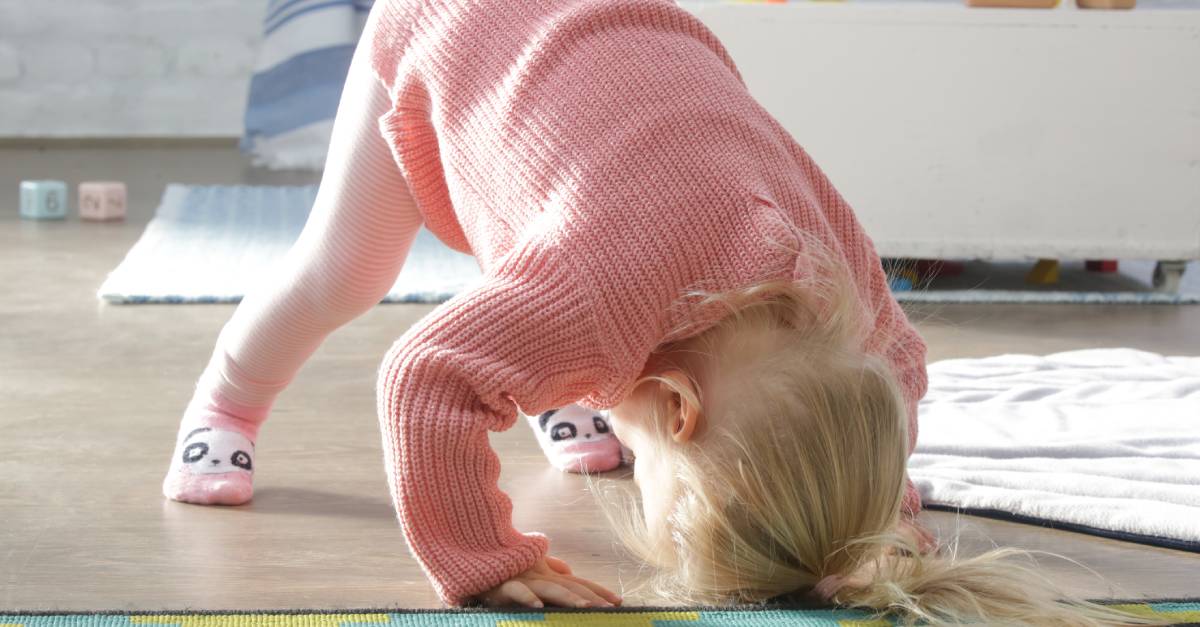 A qué edad está preparado para hacer la voltereta un niño