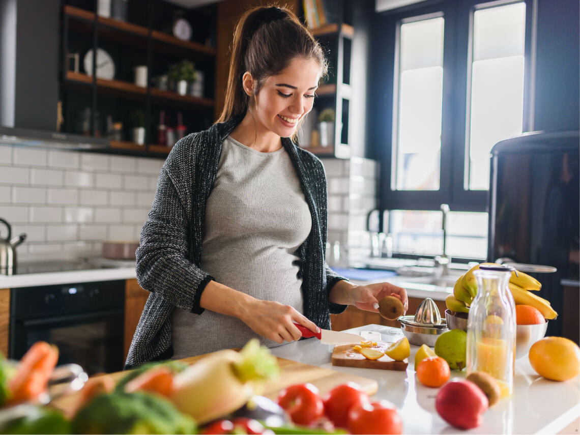 Alimentación vegana en el embarazo