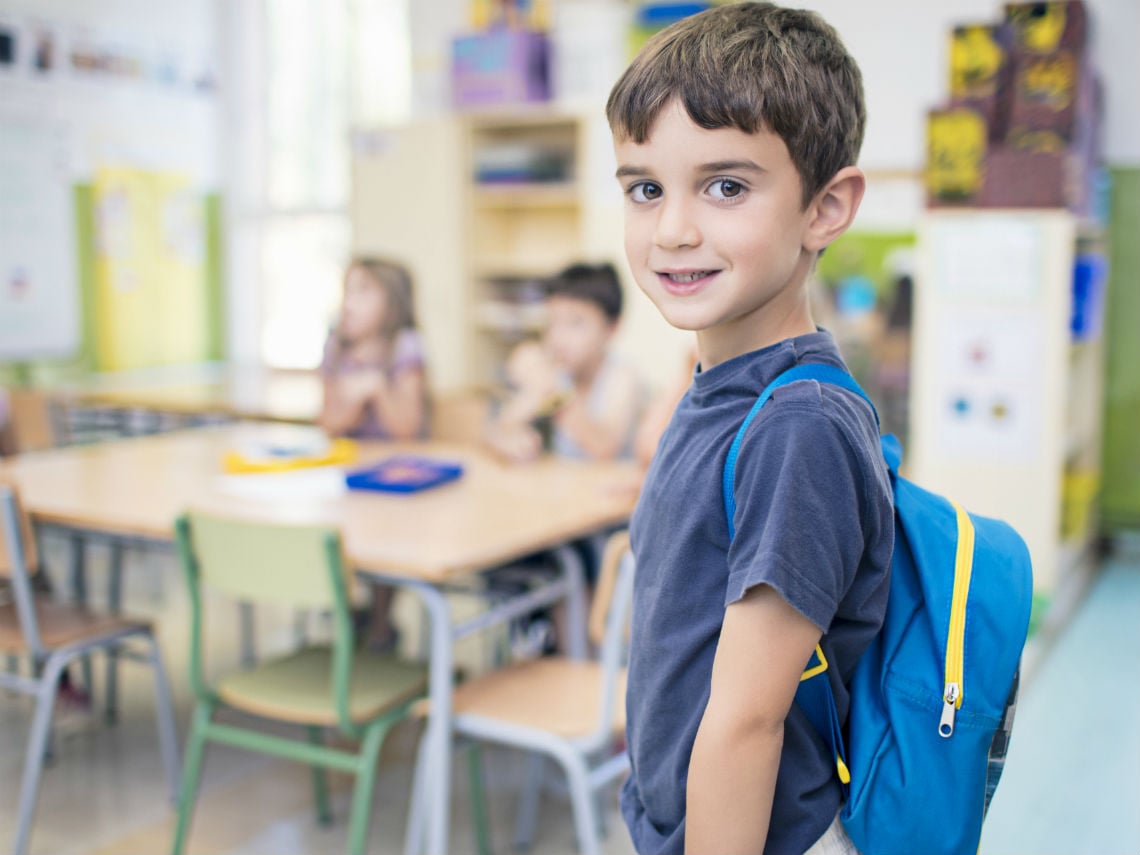 niños vuelta a clase