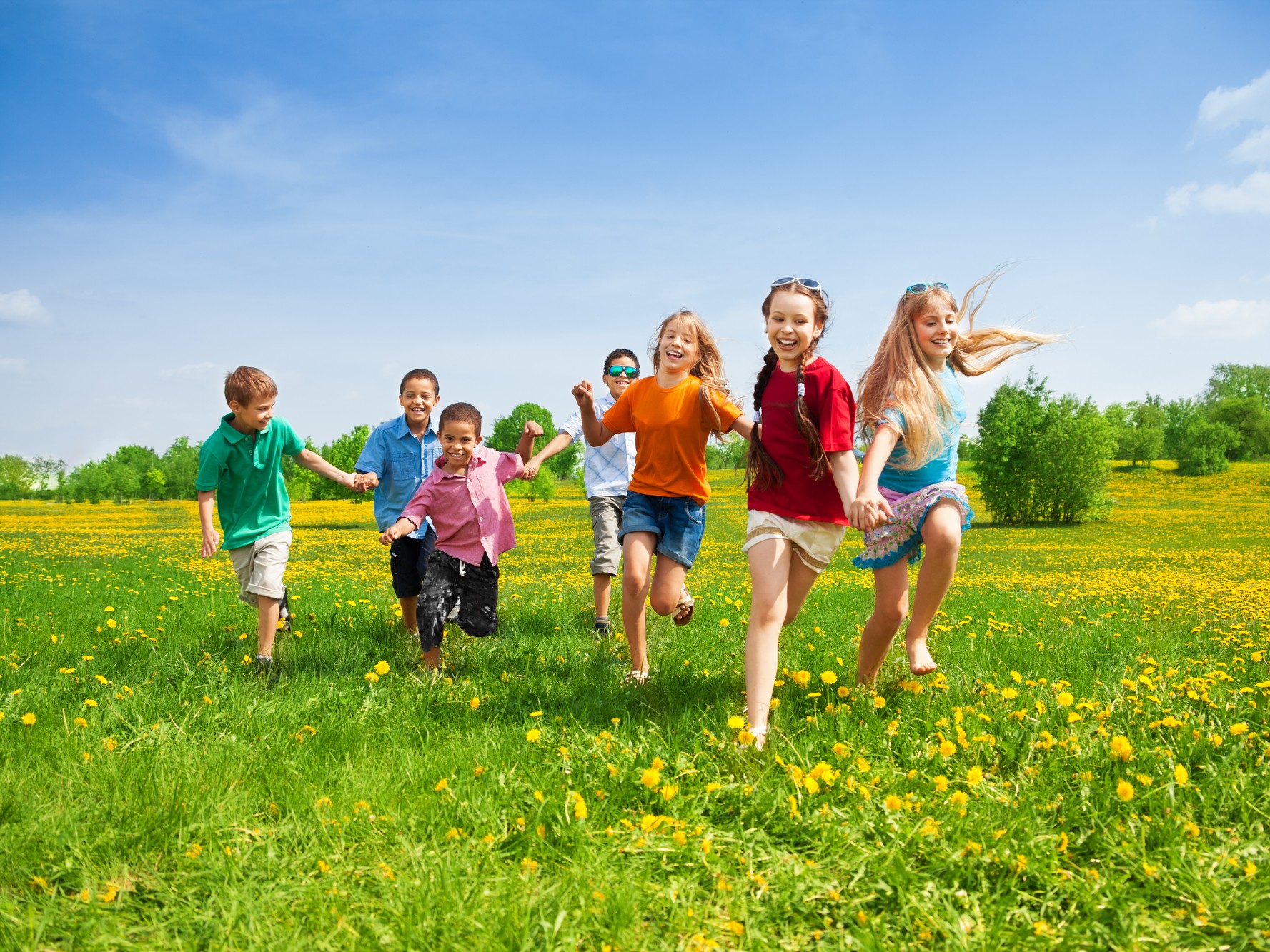 Niños corriendo (Foto: depositphotos)