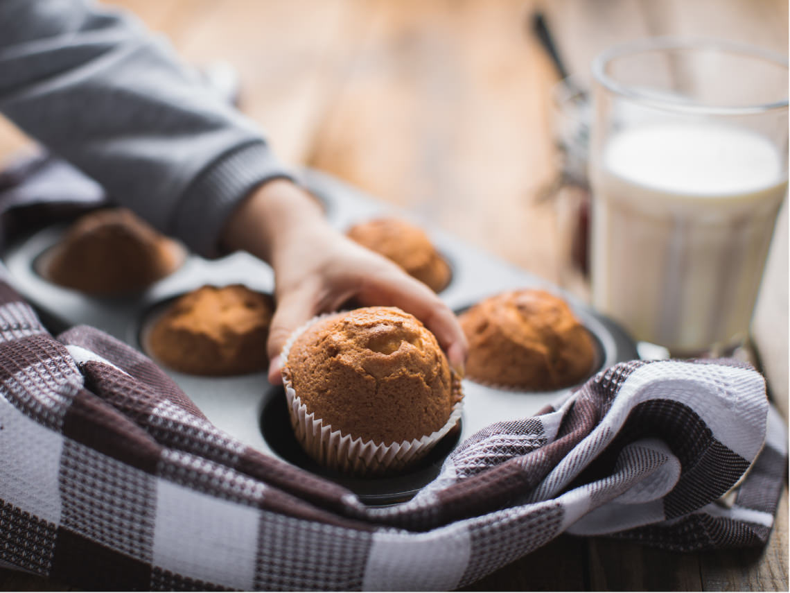 Cómo hacer muffins ideales para niños