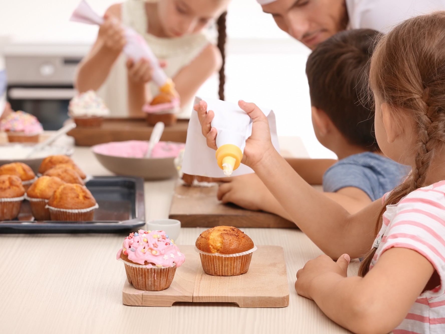 Muffins para niños (Foto: depositphotos)