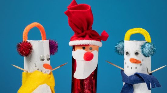 Manualidades con rollos de papel