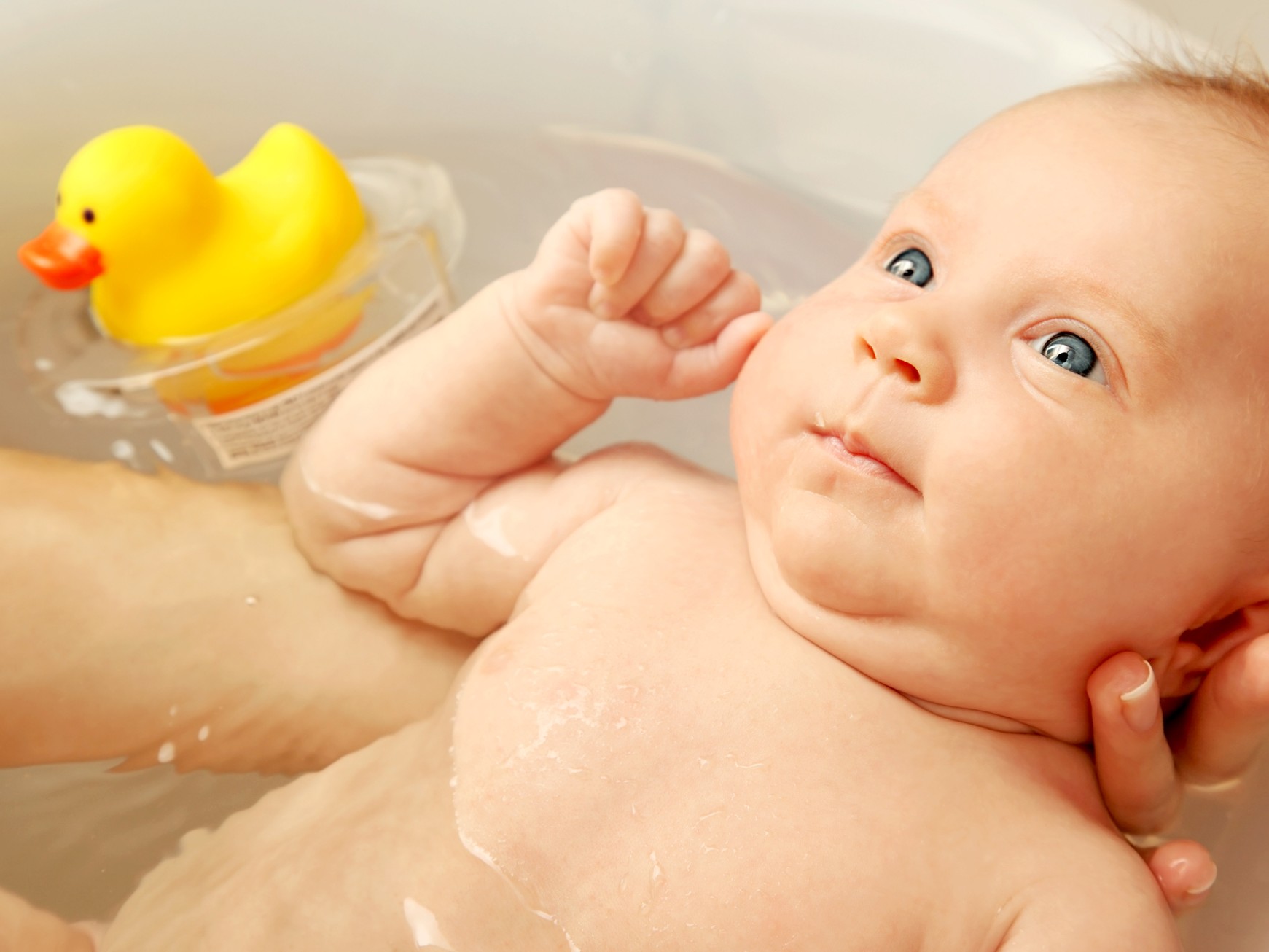 Primer baño del bebé