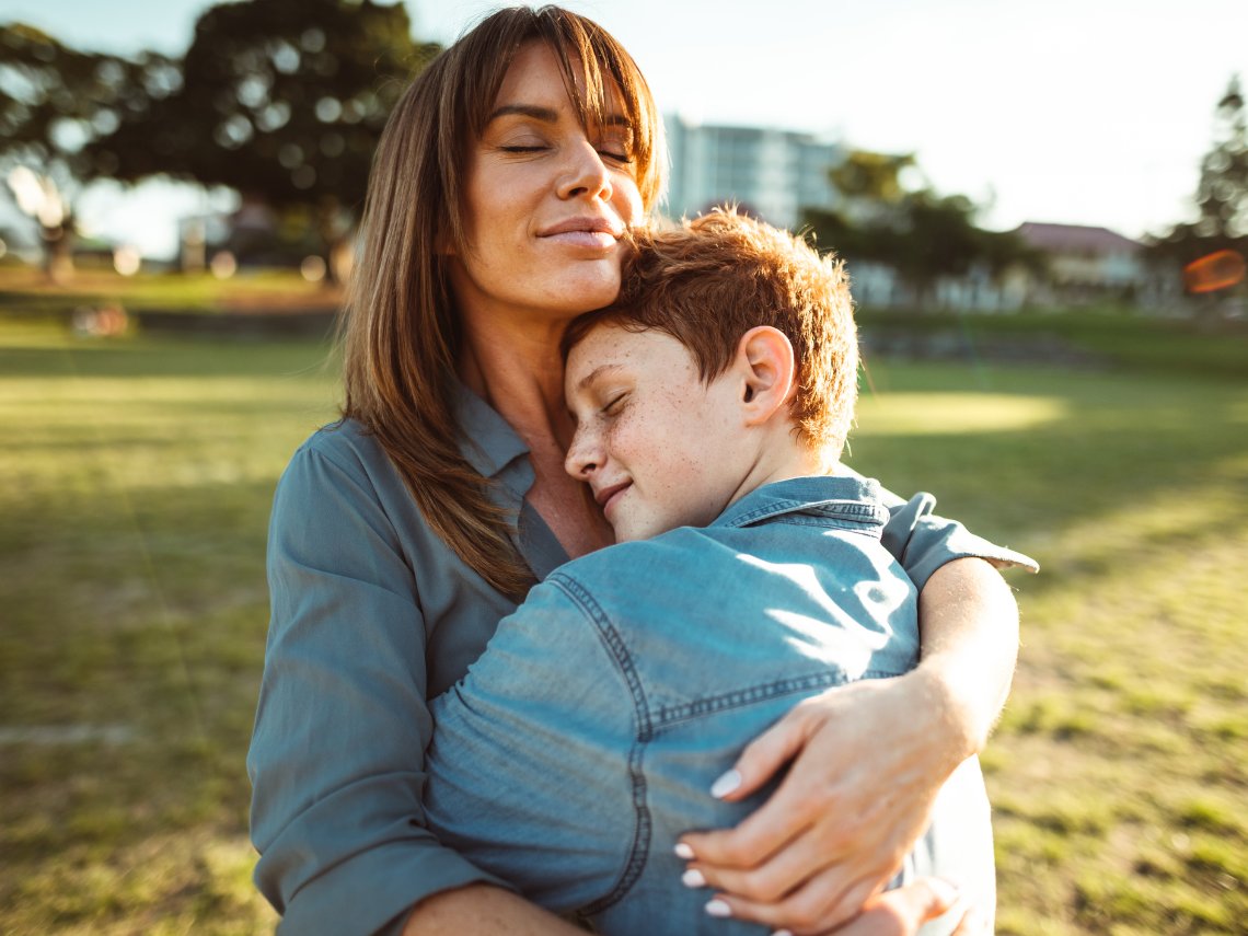 Beneficios de llorar y que tus hijos lo vean