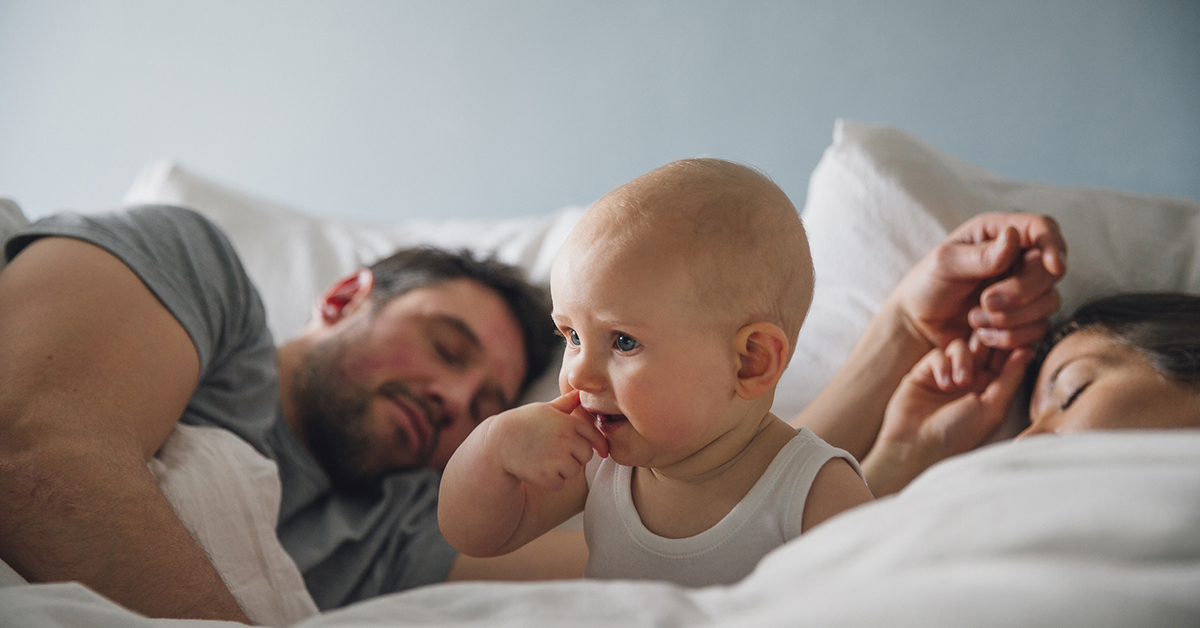 Los padres pierden muchas horas de sueño en el primer año de sus hijos