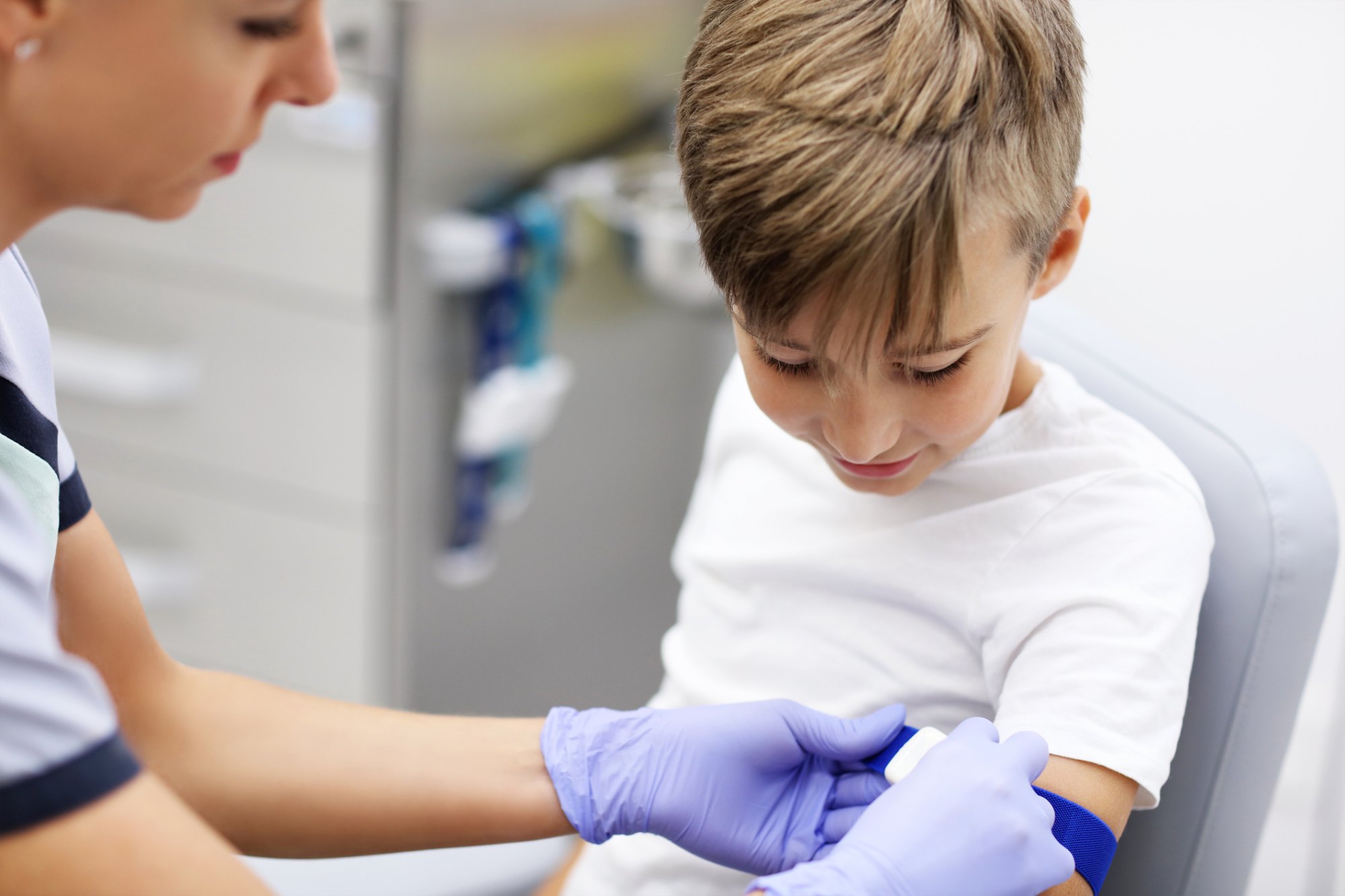 Anemia por falta de hierro en niños