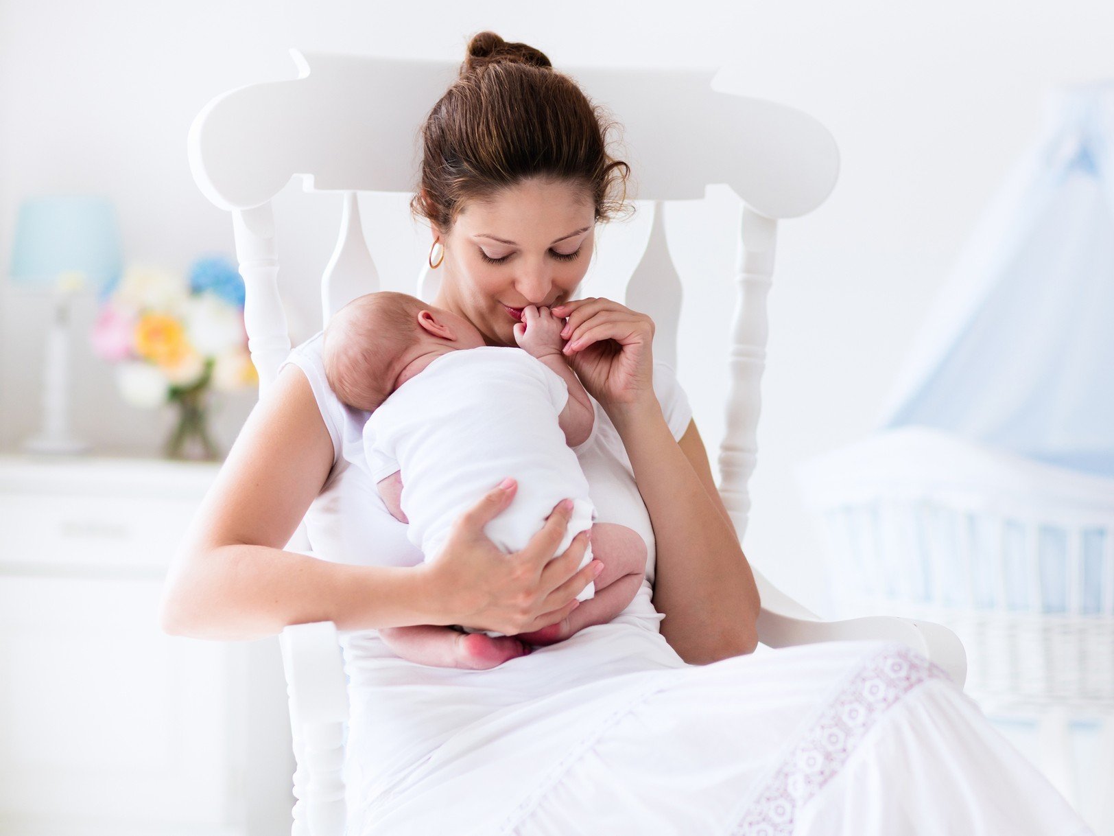 madre y bebe