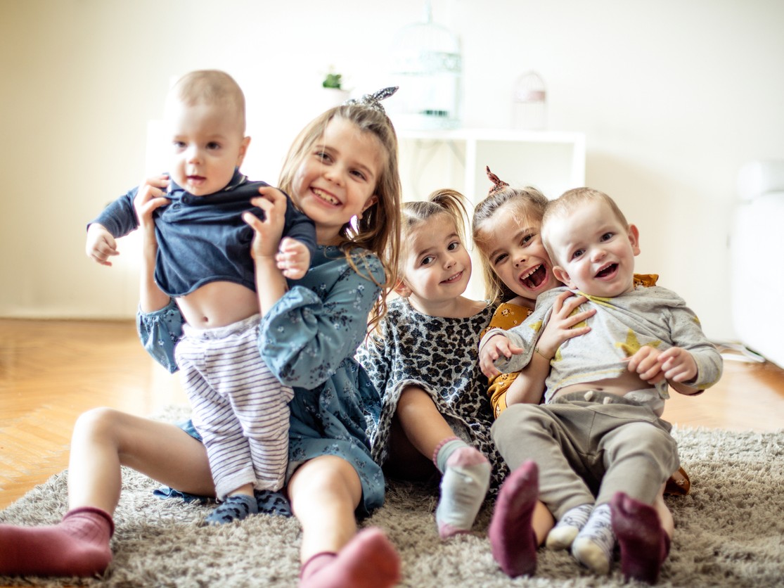 Familia numerosa (Foto: iStock)