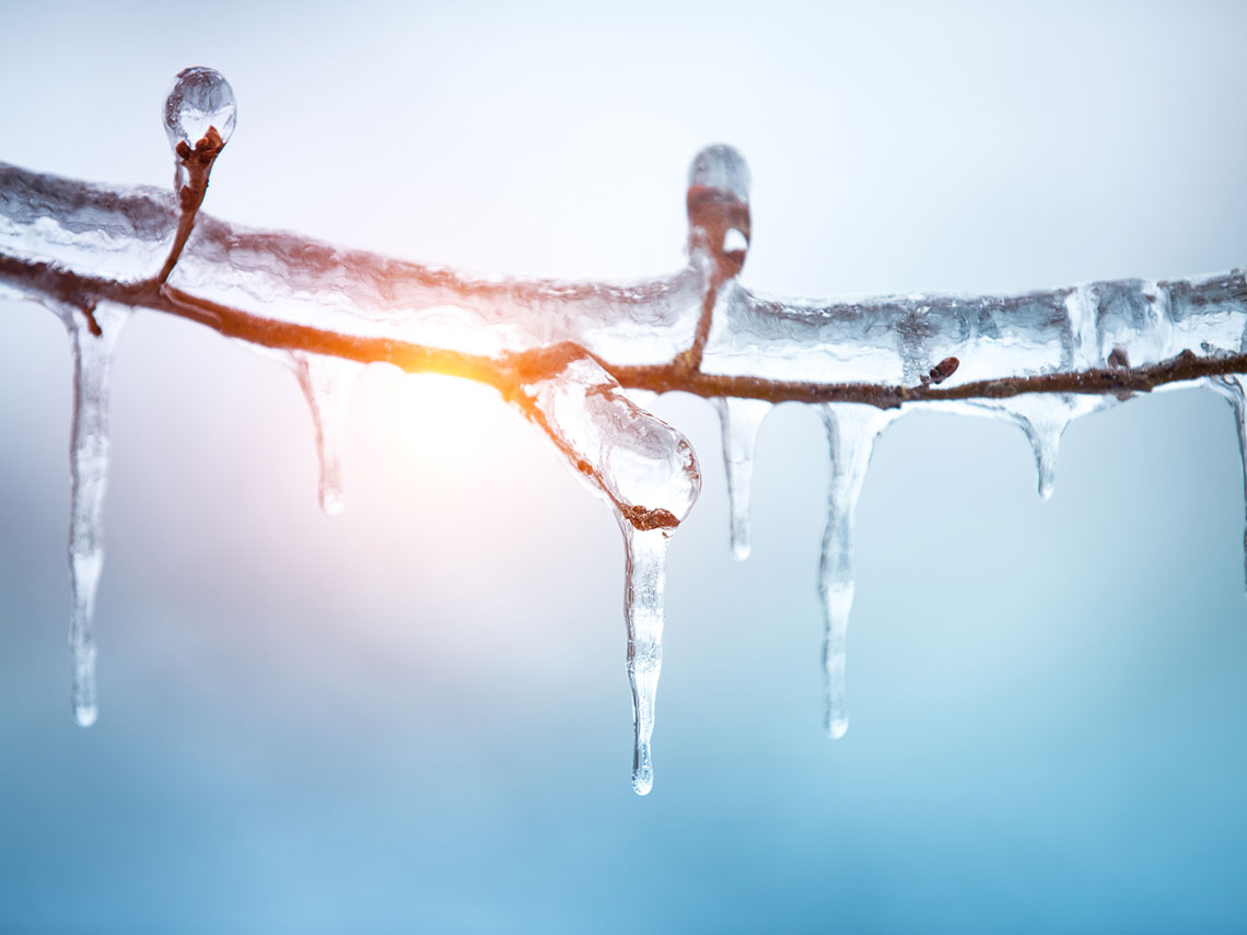 carámbano de hielo