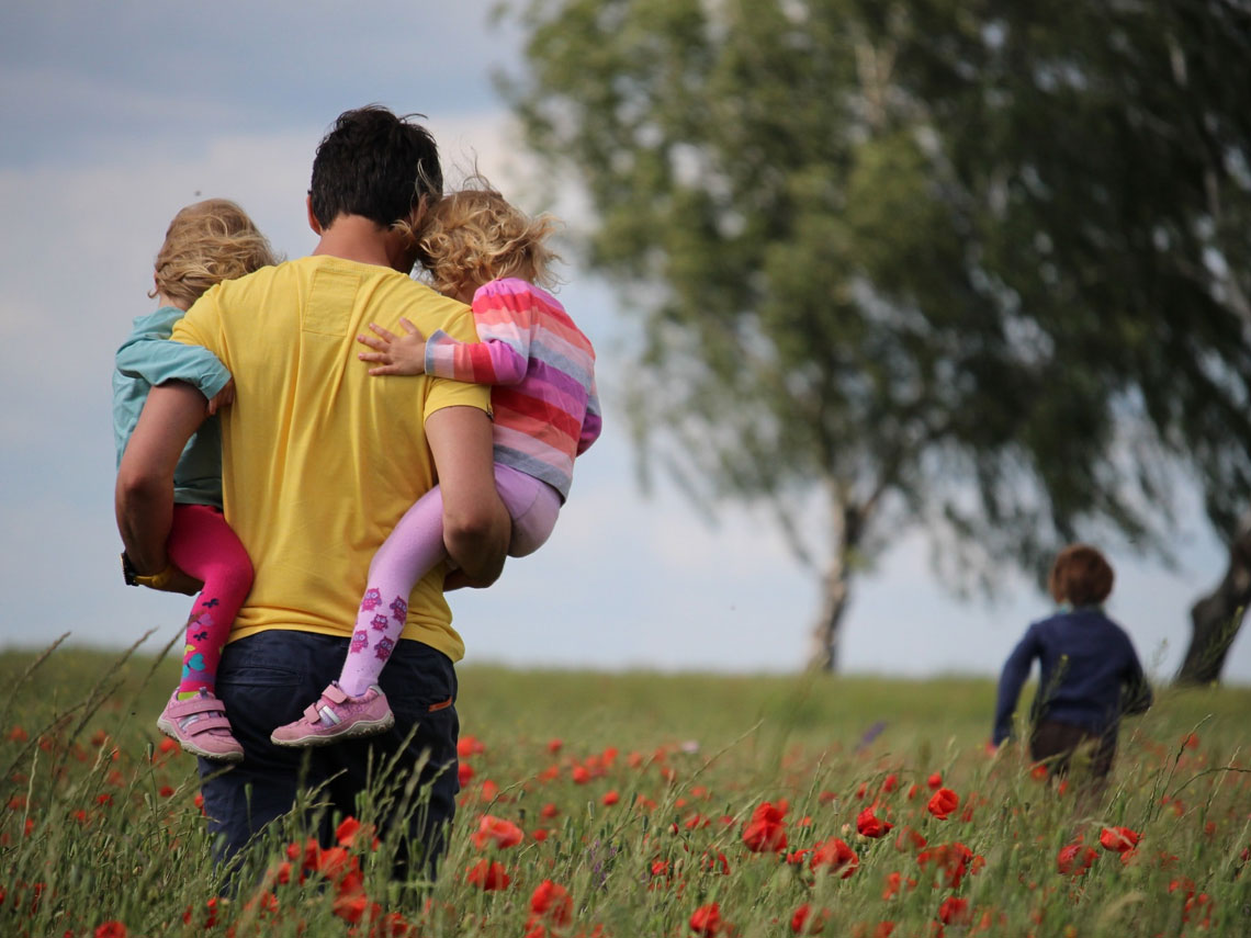 niños apego padre