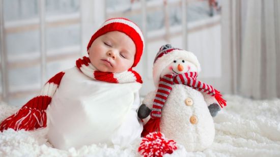 Nombres para bebés inspirados en la Navidad cortos y bonitos