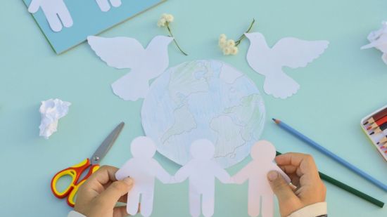 Manualidades infantiles para celebrar el Día de la Paz