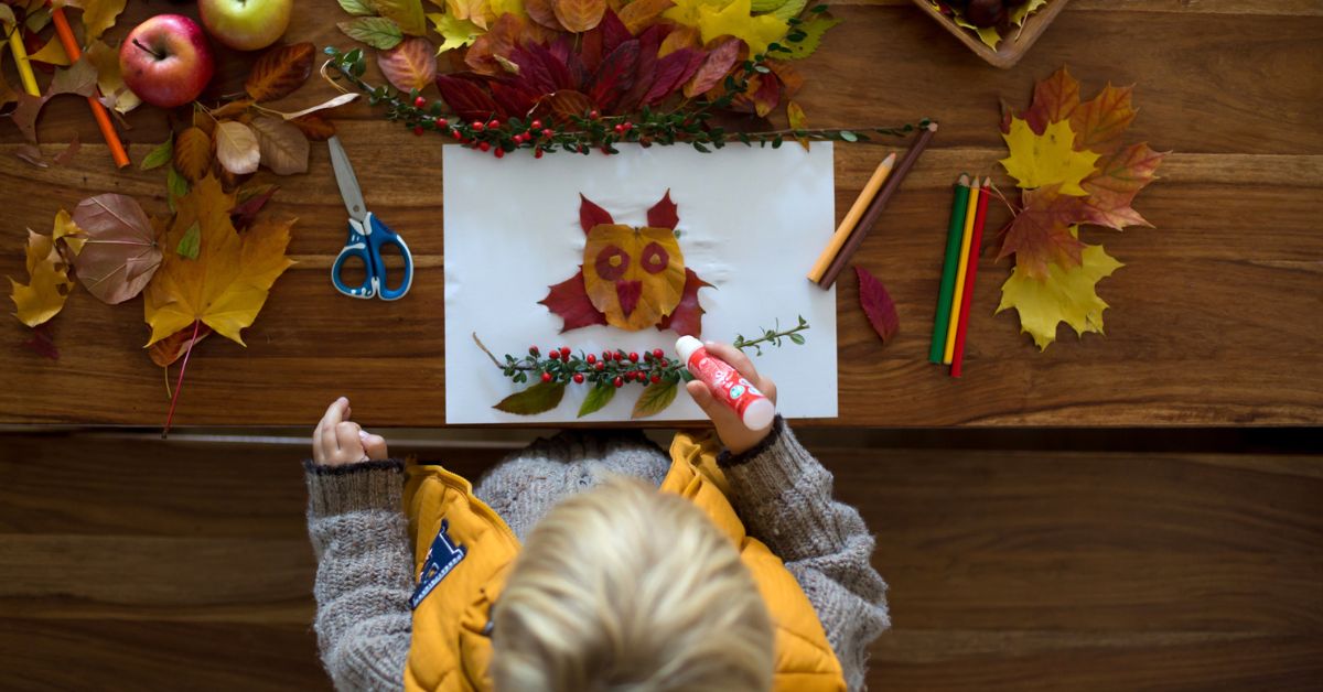Manualidades muy fáciles de otoño con material reciclado