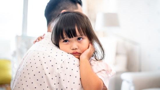 niña llorando