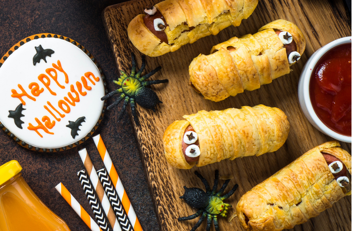 Salchichas Halloween