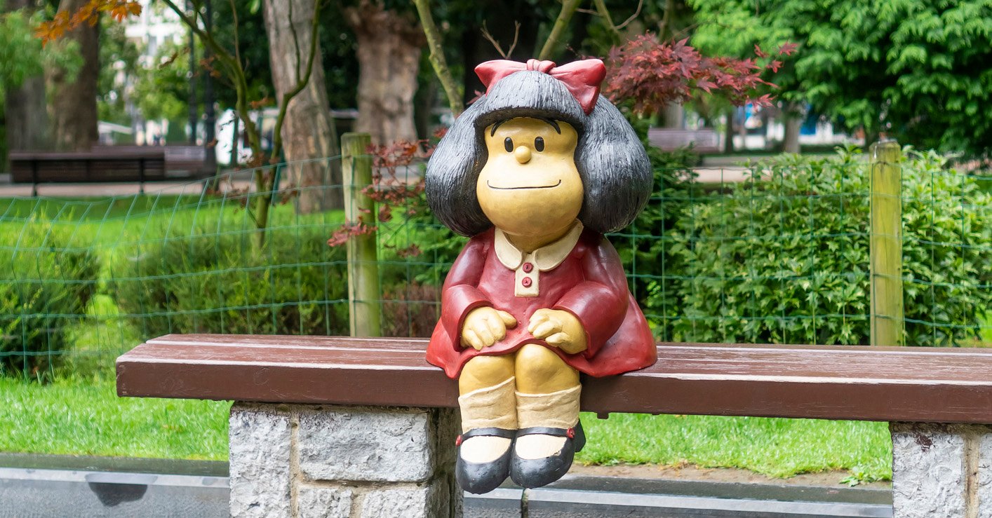 Mafalda: la filósofa que ama a los Beatles y odia la sopa