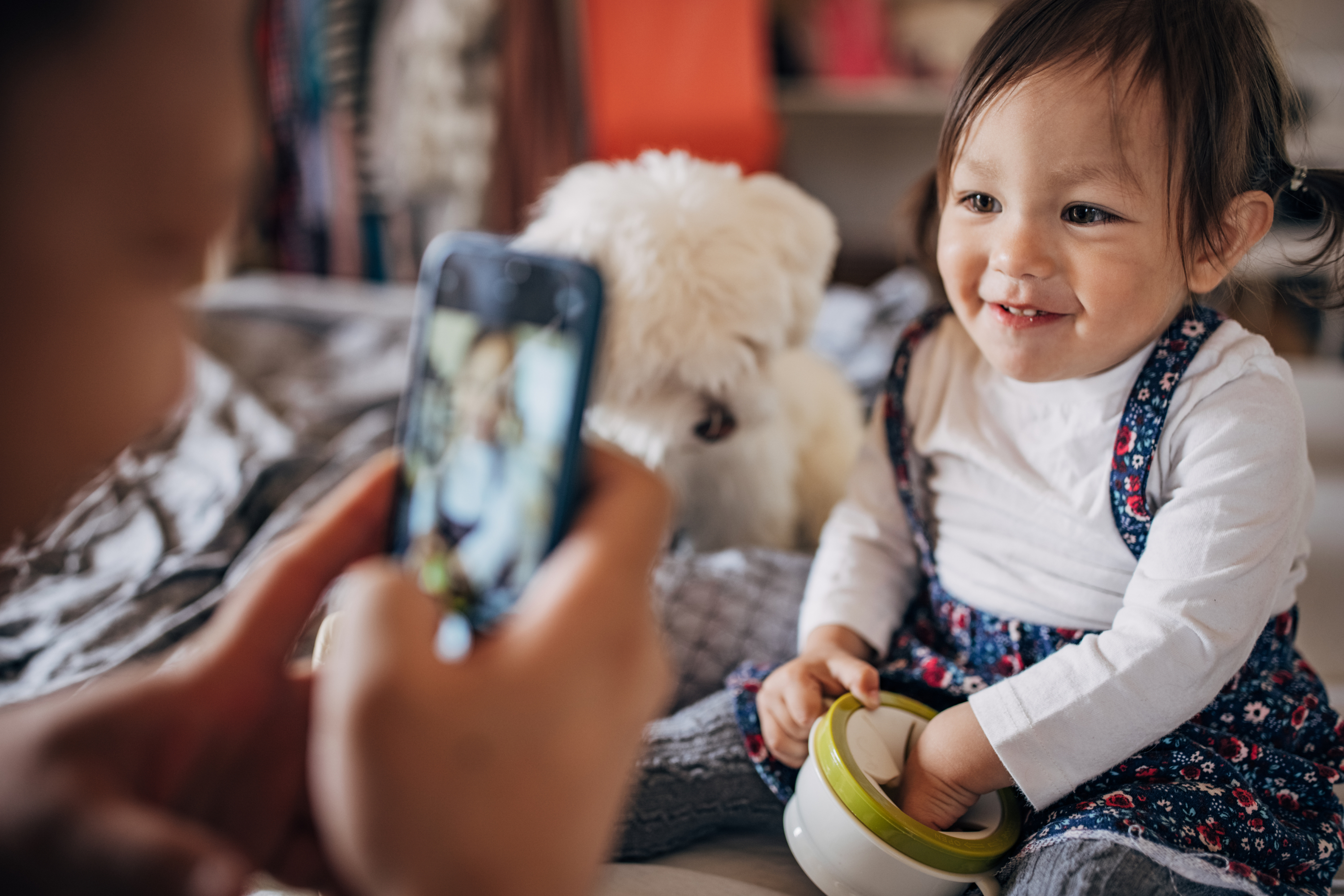 compartir foto de niño en redes sociales