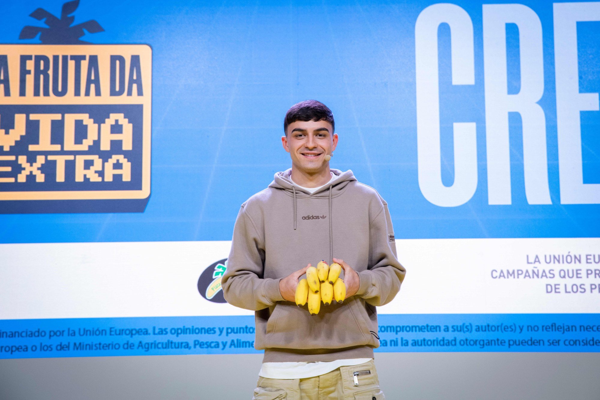 Pedri abandera la lucha de Plátano de Canarias contra la obesidad infantil