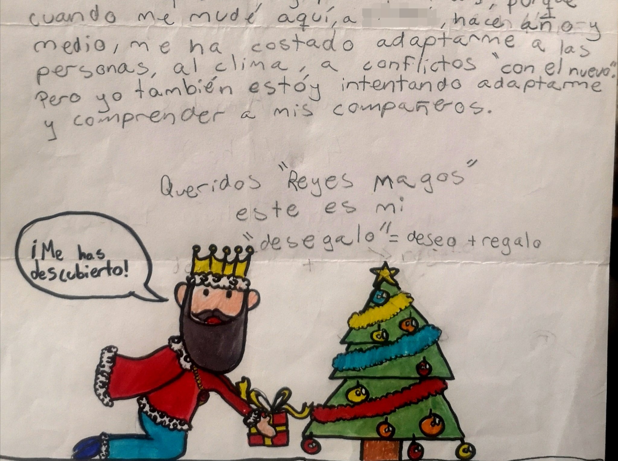 Carta a los Reyes Magos