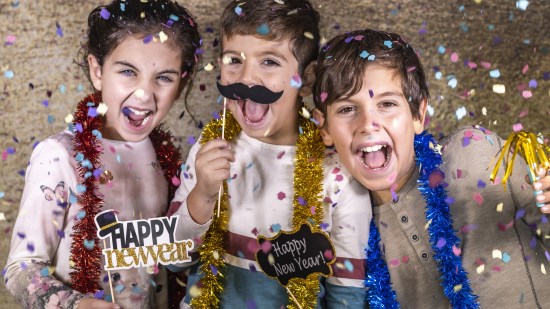 manualidades de nochevieja para niños