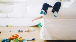 Niño cansado