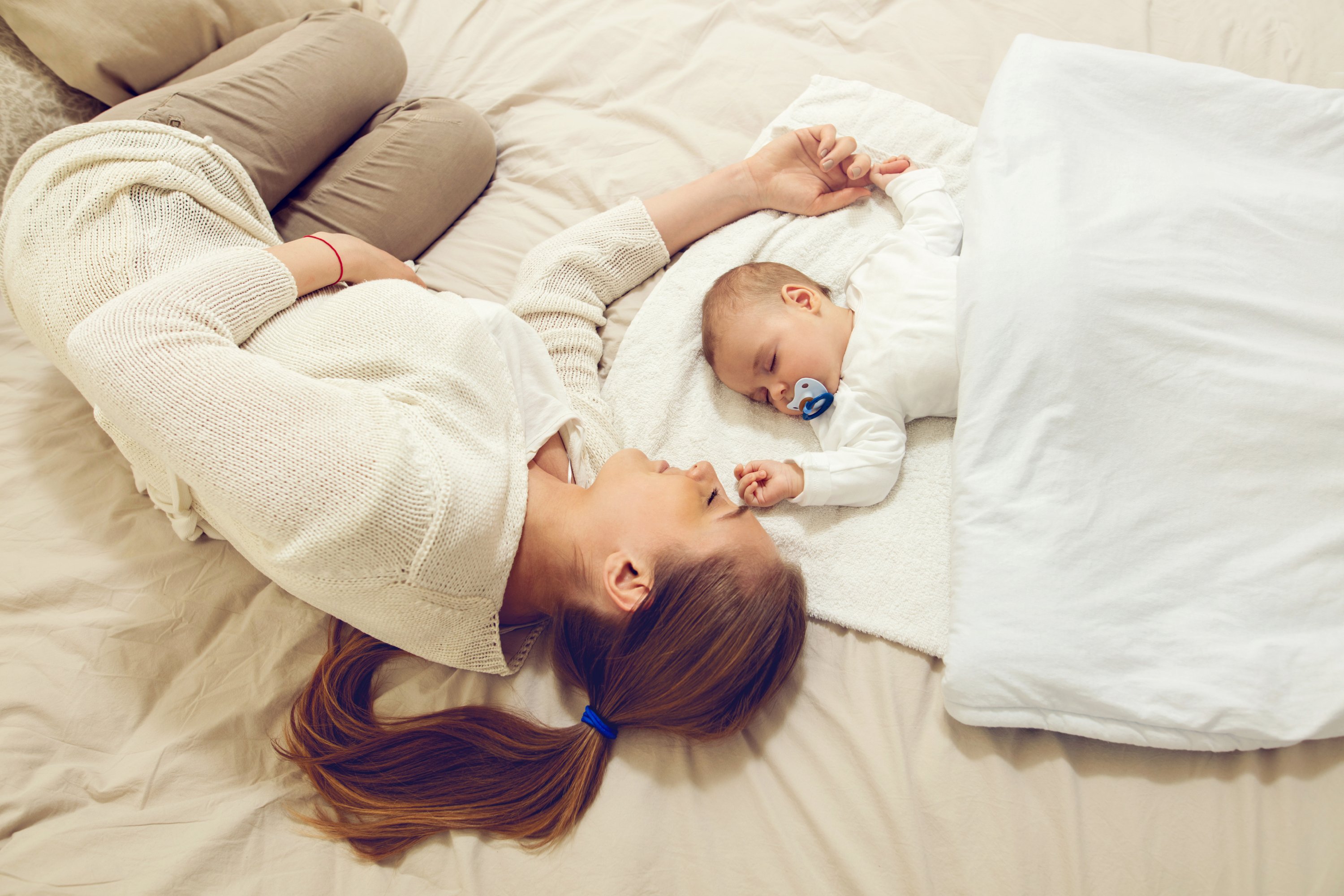 mamá dormir