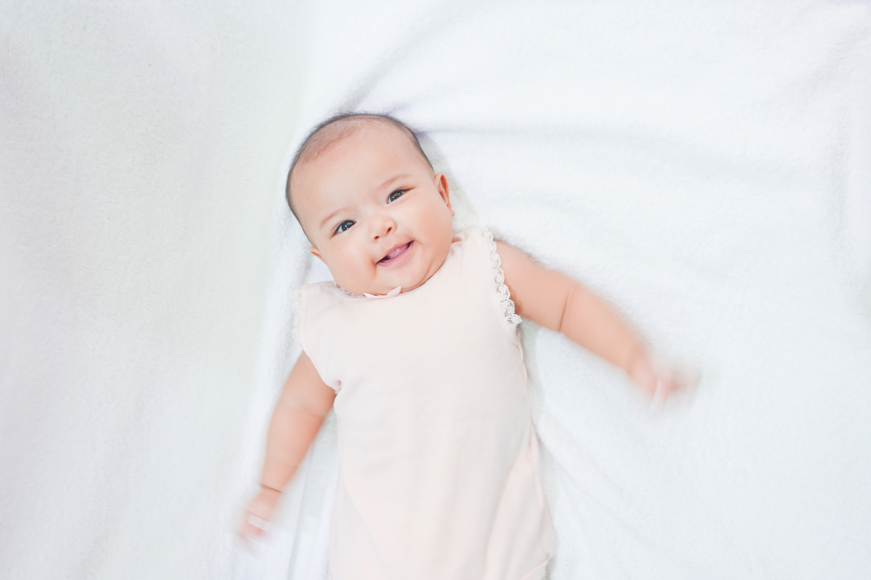 bebé sonriendo