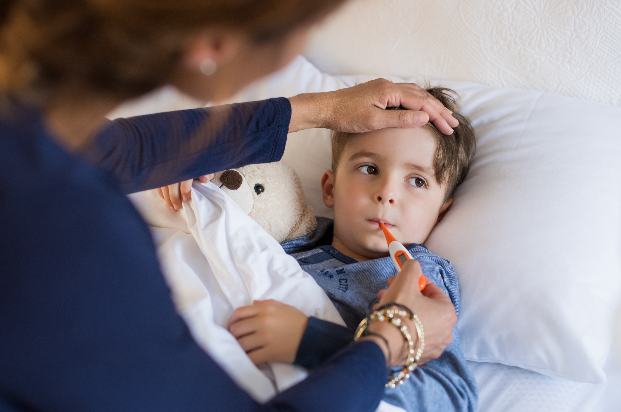niño enfermo