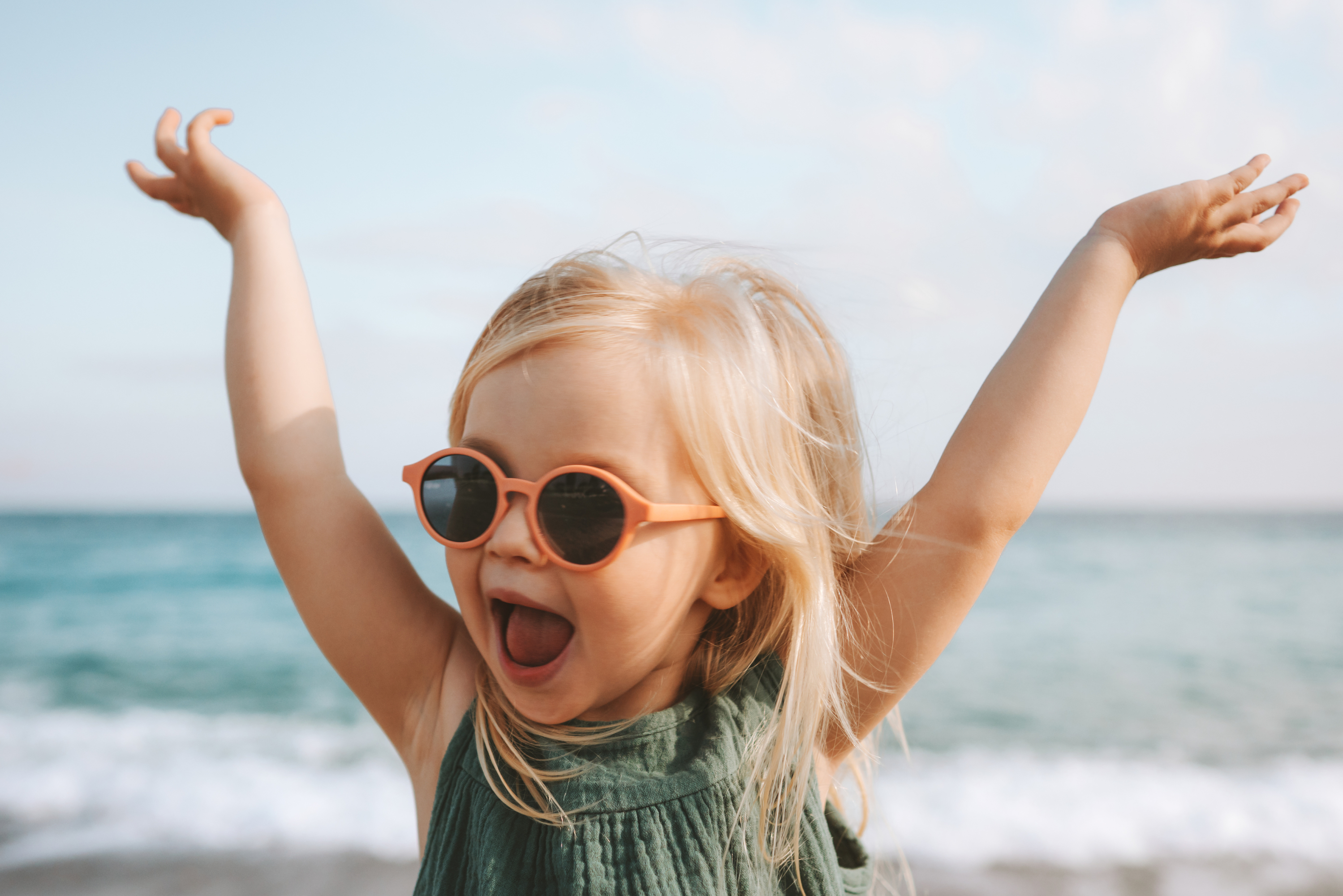 niños felices