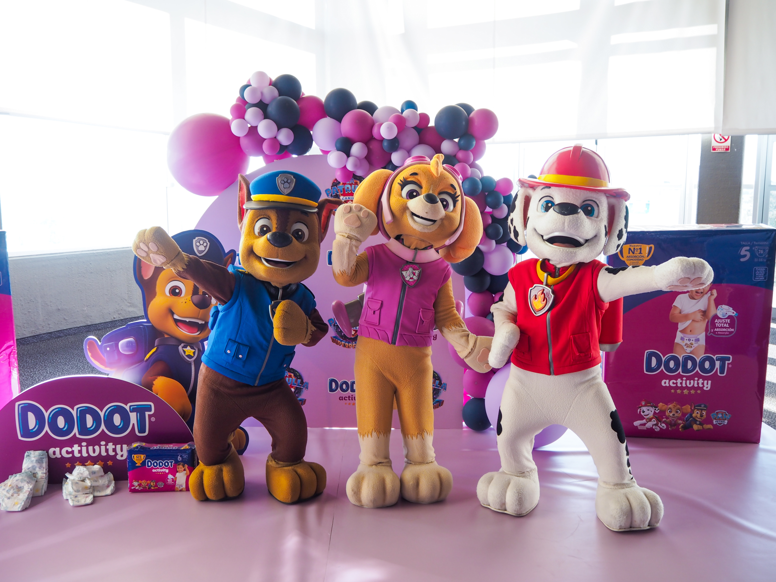 Evento de Dodot y La Patrulla Canina