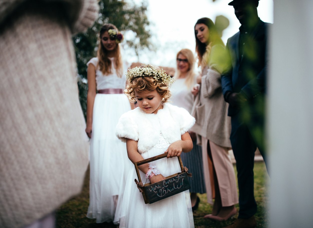 Niños boda