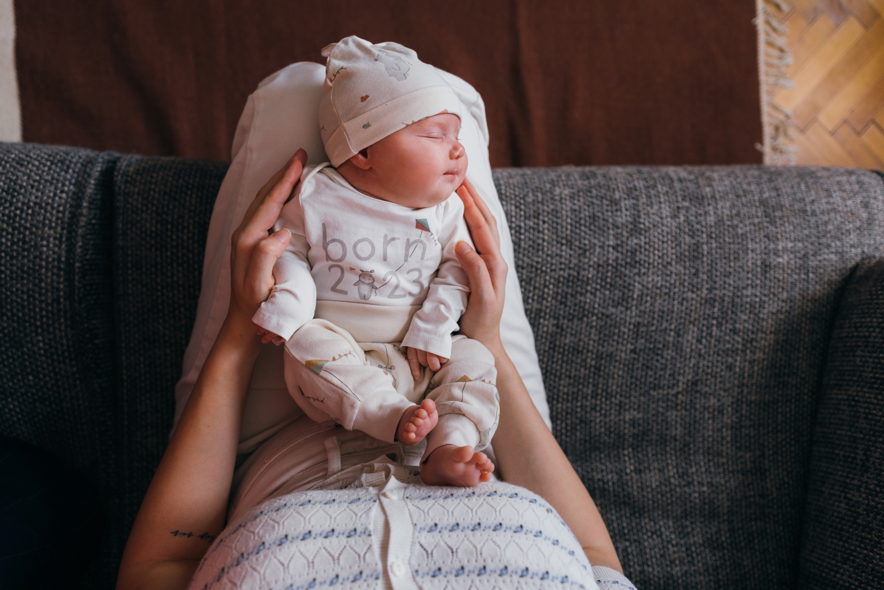 bebé y mamá