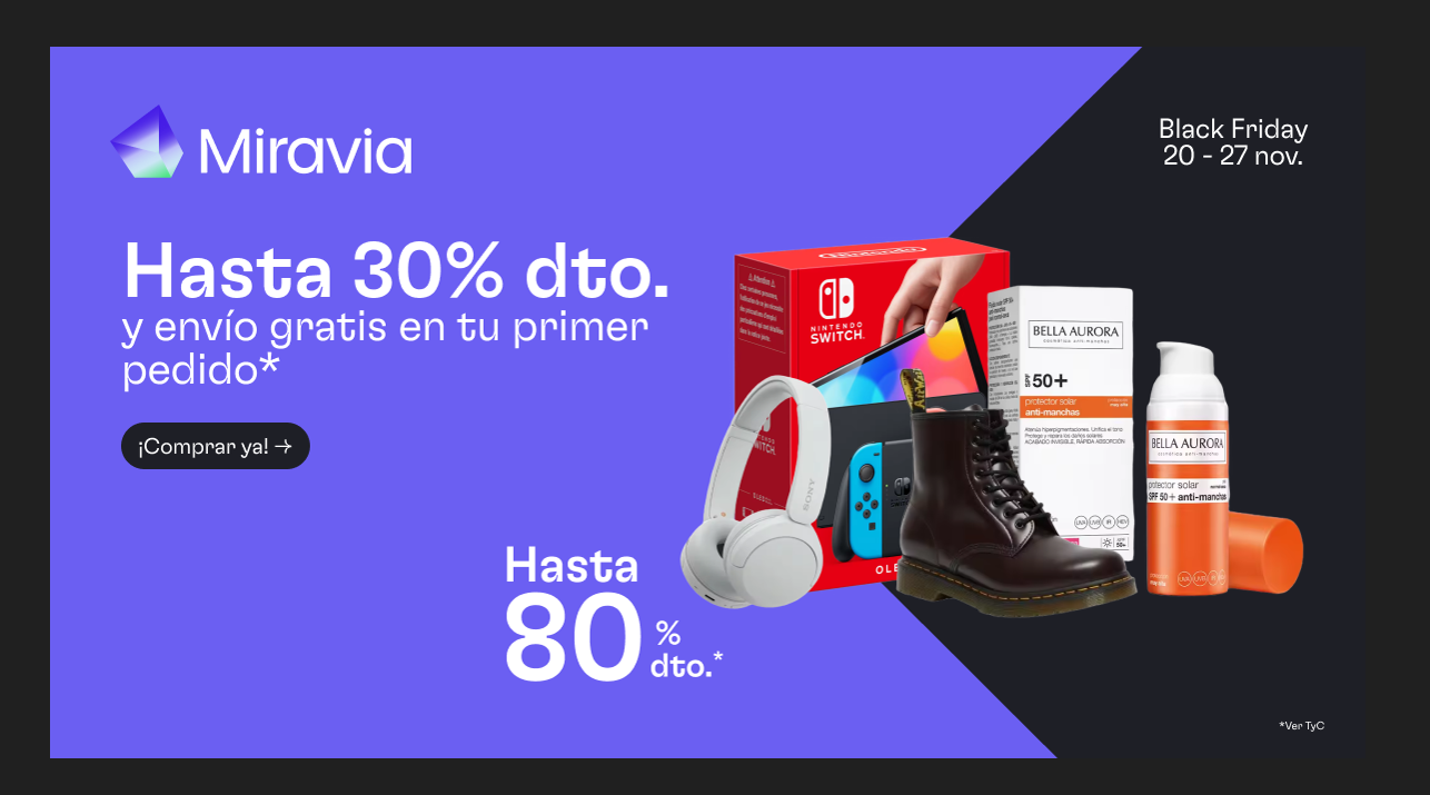 Miravia Black Friday