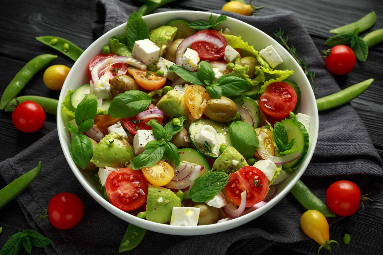 Ensalada de aguacate